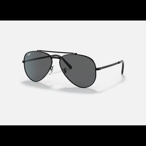 Ray Ban total black aviators